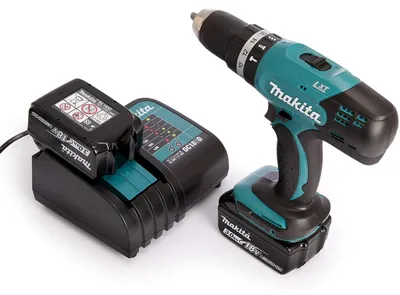 Image de Perceuse visseuse à percussion 18v 2 batteries Makita