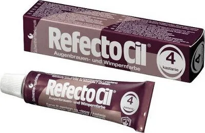 Produktbild von Refectocil Eyelash And Eyebrow Tint Henna do brwi i rzęs 4 Chestnut, 15 ml