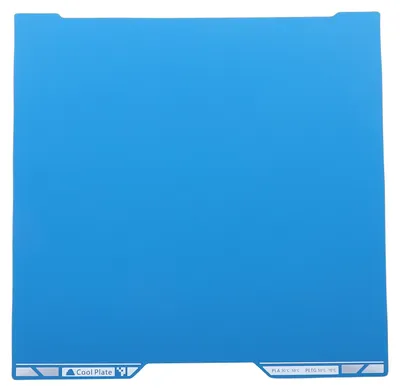Obrázok produktu pre Stavebná doska pre nízke teploty, vhodná pre 3D tlačiarne Bambu Lab H2D a H2S, obojstranná platforma pre tlač za studena, 355 x 346 mm, modrá
