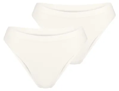 Produktbild von sloggi Damen Tai-Slip Blue GO Sense 2-Pack silkwhite - Größe S