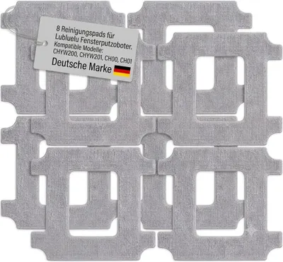 8 Reinigungspads für Fensterroboter CH00/CH01/CHYW200