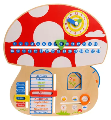 Produktbild von Playwood -Holzkalender mit Jahreszeiten