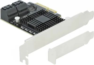 Immagine prodotto di Delock 90498 DELOCK 5Port SATA PCI Express x4 Karte + Low Profile