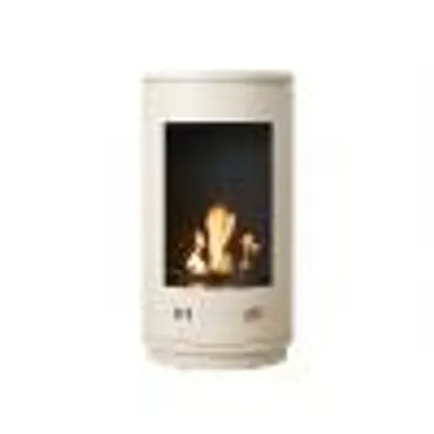 Immagine prodotto di Sureflame Barila Stufa a Bioetanolo Freestanding 3 kW, Crema, 84 x 45 × 45 cm