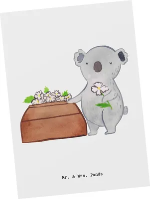 Produktbild von Mr. & Mrs. Panda Postkarte Bestatter Herz - Weiß - Geschenk, bildkarte, Grußkarte, Postkarten, Ansichtskarten, Ansichtskarte