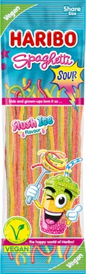 Produktbild von Haribo Spaghetti Slush Ice sour vegan 200g