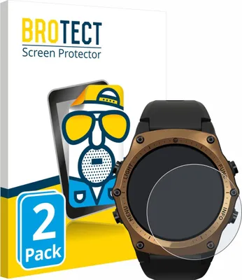 Produktbild von 2x BROTECT Schutzfolie für Shearwater Teric dive computer Displayschutz Displayschutzfolie Folie Matt Entspiegelungsfolie