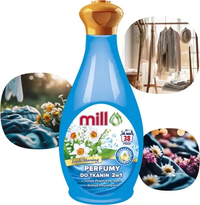 Obrázek produktu pro Mill 760Ml 38P 2W1 Perfumy Do Tkanin Fresh Morning