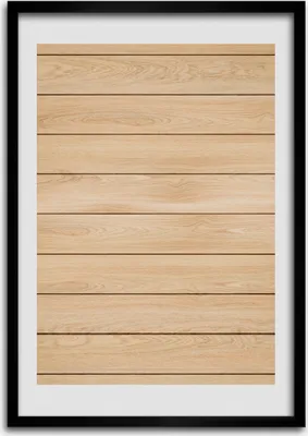 Produktbild von Bild - Bilderrahmen - 50 cm x 70 cm - MDF - Rahmen - Wandkunst Hölzerner Hintergrund