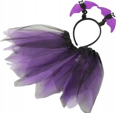 Produktbild von Verk 26116 Halloween-Kostüm für Kinder, Fledermaus, violett