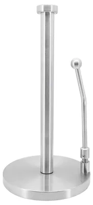 Image de Porte-rouleaux de cuisine en acier inoxydable, autoportant, avec bras à ressort