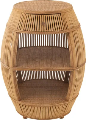 Produktbild von Rattan-Couchtisch mit multifunktionalem Stauraum