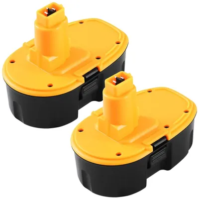 2er-Pack 18V 4500mAh Ni-MH Ersatzakku für Elektrowerkzeuge