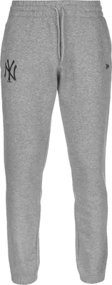 Produktbild von New Era MLB New York Yankees Team Logo Jogginghose Herren grau / schwarz L