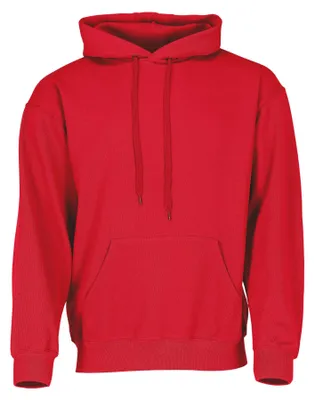 Produktbild von Fruit of the Loom Classic Kapuzen-Sweat Farbe: rot + GRATIS MyShirt Stoffbeutel Größe: M