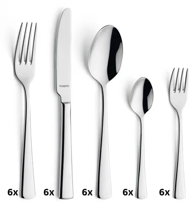 Produktbild von Kuppels 45-tlg. Besteckset FLAIR