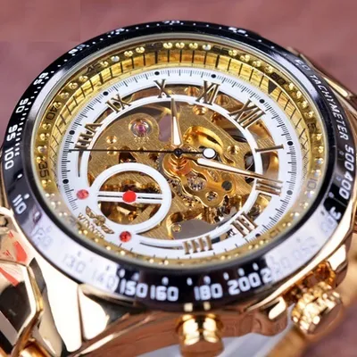 Immagine prodotto di Orologio da Uomo BO-3054 - Oro e Bianco KP3054