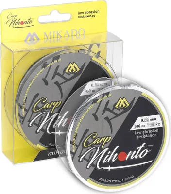 Zdjęcie produktu dla 300m NIHONTO CARP czarna żyłka feederowa żyłka karpiowa Ø0.28mm / 9.50kg