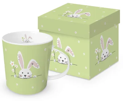 Immagine prodotto di Tazza da caffè Tazza di tendenza - Hello Easter green