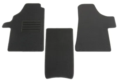 Produktbild von Fußmatten-Set für Mercedes Vito / Viano W639, 09/2003-09/2010, 3-teilig, Schwarz