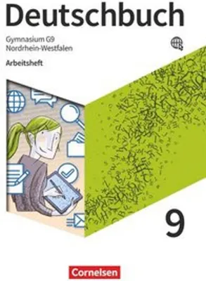 Produktbild von Deutschbuch Gymnasium 9. Schuljahr - Nordrhein-Westfalen - Arbeitsheft mit Lösungen