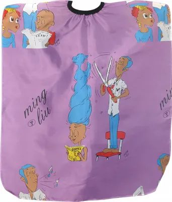 Obrázok produktu pre Detská zástera pre detské kaderníctvo plášť 120 cm