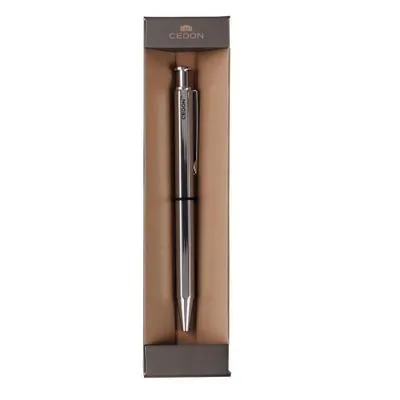 Image de Stylo à bille dans un coffret argenté