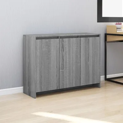 Obrázek produktu pro vidaXL Příborník Grey Sonoma 102x33x75 cm Materiál na bázi dřeva