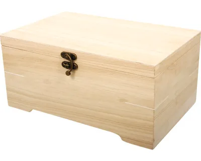 Immagine prodotto di Scrigno in legno con inserto, 2 parti 28x18x13,5 cm