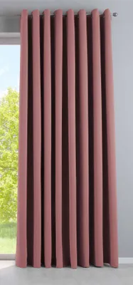 Produktbild von Vorhang Blickdicht »NewYork« Altrosa HxB 245x295 cm 1er-Pack Thermo-Gardine Verdunkelungsvorhang Blackout Ösen schalldämmend UV-Schutz Raffhalter, 201920600