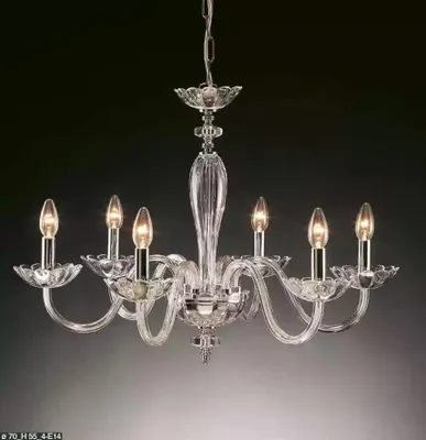 Image de Lustre style antique Suspensions Lustre cristal Lumière