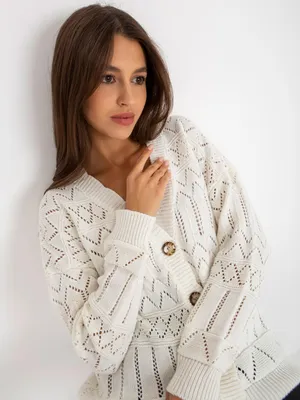 Produktbild von Rue Paris Klassischer Pullover für Frauen Jehan natur Universal