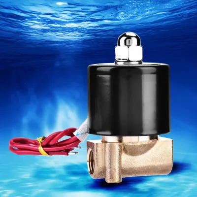 Produktbild von 2W025-08 G1/4" AC Öffner Messing Elektro-Magnetventil für Wasser / Luft
