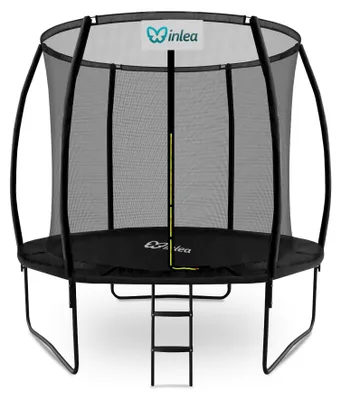Obrázek produktu pro Trampolína INLEA ULTIMATE Jump 250 cm s vnitřní ochrannou sítí – černá