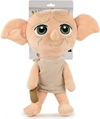 Produktbild von Play by Play Harry Potter Plüschfigur Dobby, 30 cm, super weiche Qualität