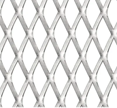 Produktbild von Gittermatte aus Edelstahl 50×50 cm mit 45×20×4 mm Maschenweite für Zaun und Sichtschutz
