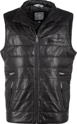 Produktbild von JCC Lederweste 3102179 Herren black 52