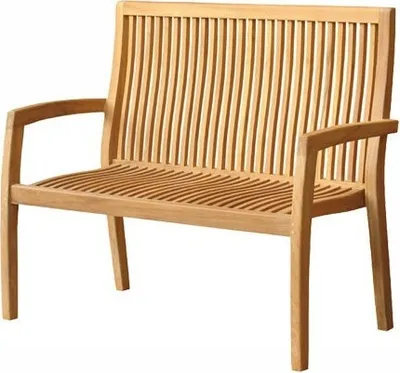 Produktbild von Bankauflage 112cm x 44cm für Teak Stapelbank Como TB-1039 Blau
