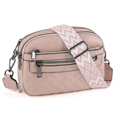 Produktbild von Umhängetasche damen klein, crossbody bag Handtasche, Schultertasche damen Moderne Taschen mit Verstellbarem Abnehmbar Breiter Gurt