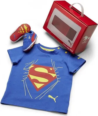 Obrázek produktu pro Puma Crib Pack Suede Superman Blue 3-6 měsíců. - 0-3 měs.