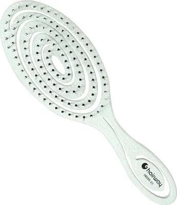 Produktbild von Ovale Bürste Organica Minzgrün