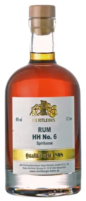 Produktbild von Streitberger Rum HH No. 6 | 0,7l. Flasche