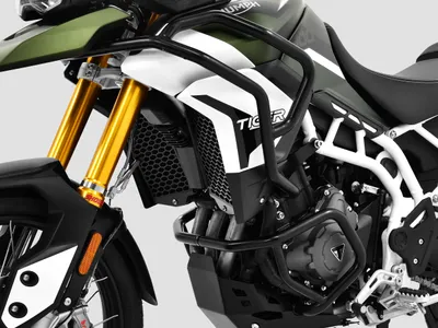 Image de ZIEGER Kit pare-chocs compatible avec Triumph Tiger 900 noir
