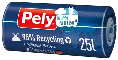 Produktbild von Pely ZB-Müllbeutel 25l Klima-Neutral (17 St)
