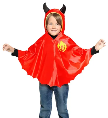 Image de Costume pour enfants Cape de diable avec capuche