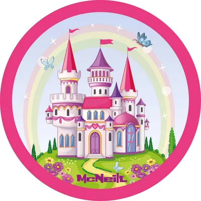 Produktbild von McNeill Schulranzen-Zubehör McAddy Prinzessin Schloss mehrfarbig