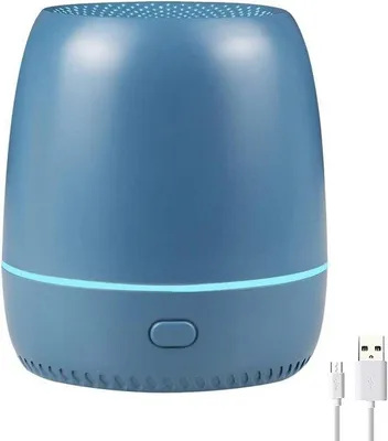 Image de Diffuseur d'aromathérapie bleu de 100 ml avec 8 changements de couleur