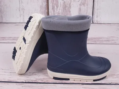 Obrázok produktu pre Detské čižmy Camminare Bimbo tmavo modré NAVY Podšité čižmy do dažďa s vložkou