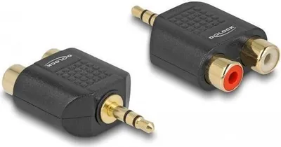 Produktbild von Audio Adapter 3,5 mm Klinke Stecker auf 2x Cinch Buchse, 3 Pin