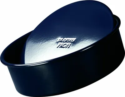 Produktbild von Dr. Oetker Backform mit Hebeboden Ø 28 cm BACK-LIEBE EMAILLE, Backform mit schnitt- & kratzfester Emaille-Versiegelung, Kuchenform für köstliche Torten (Farbe: Blau)